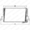 DELPHI TSP0225159 Condenser, air conditioning